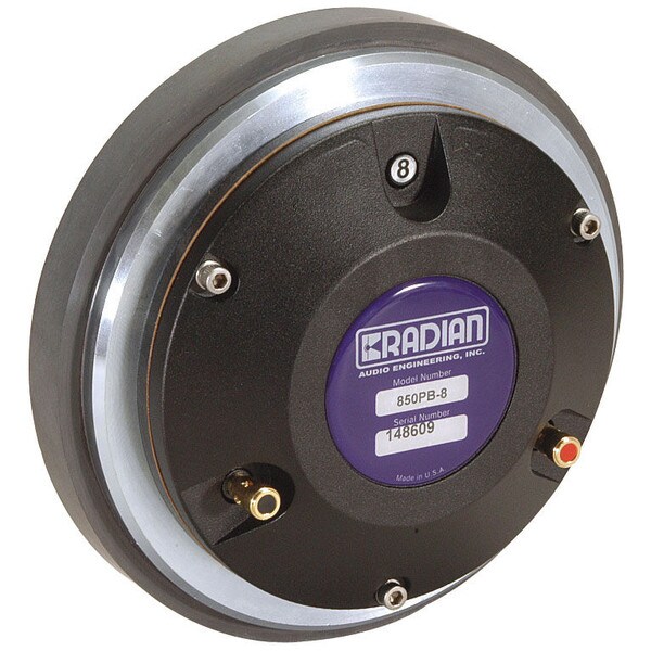Main product image for Radian 850PB-8 2" Aluminum Horn Driver 8 Ohm 4-Bolt 294-708